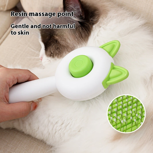 Cat Float Hair Cleaning One-click Pets Hair Removal And Cleaning Massage Comb Pet Products